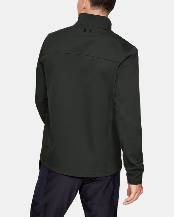 남성 UA Storm ColdGear® Infrared 쉴드 재킷 in Green image number 1